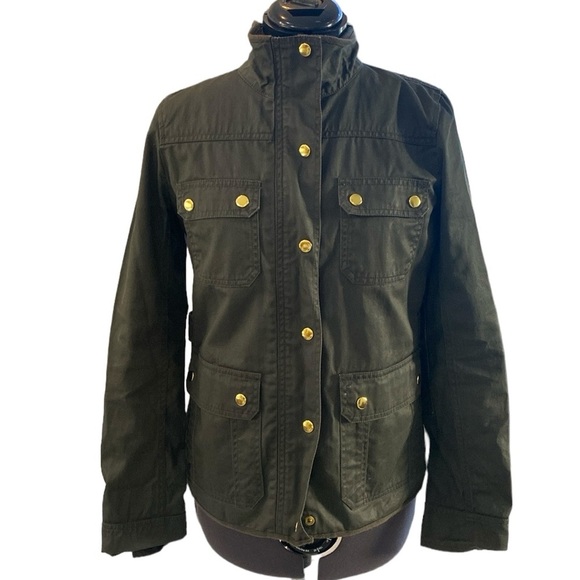 J.Crew The Downtown Field Jacket Size Sz S Vietnam Cotton Machine Wash 4 Pockets - Picture 1 of 14